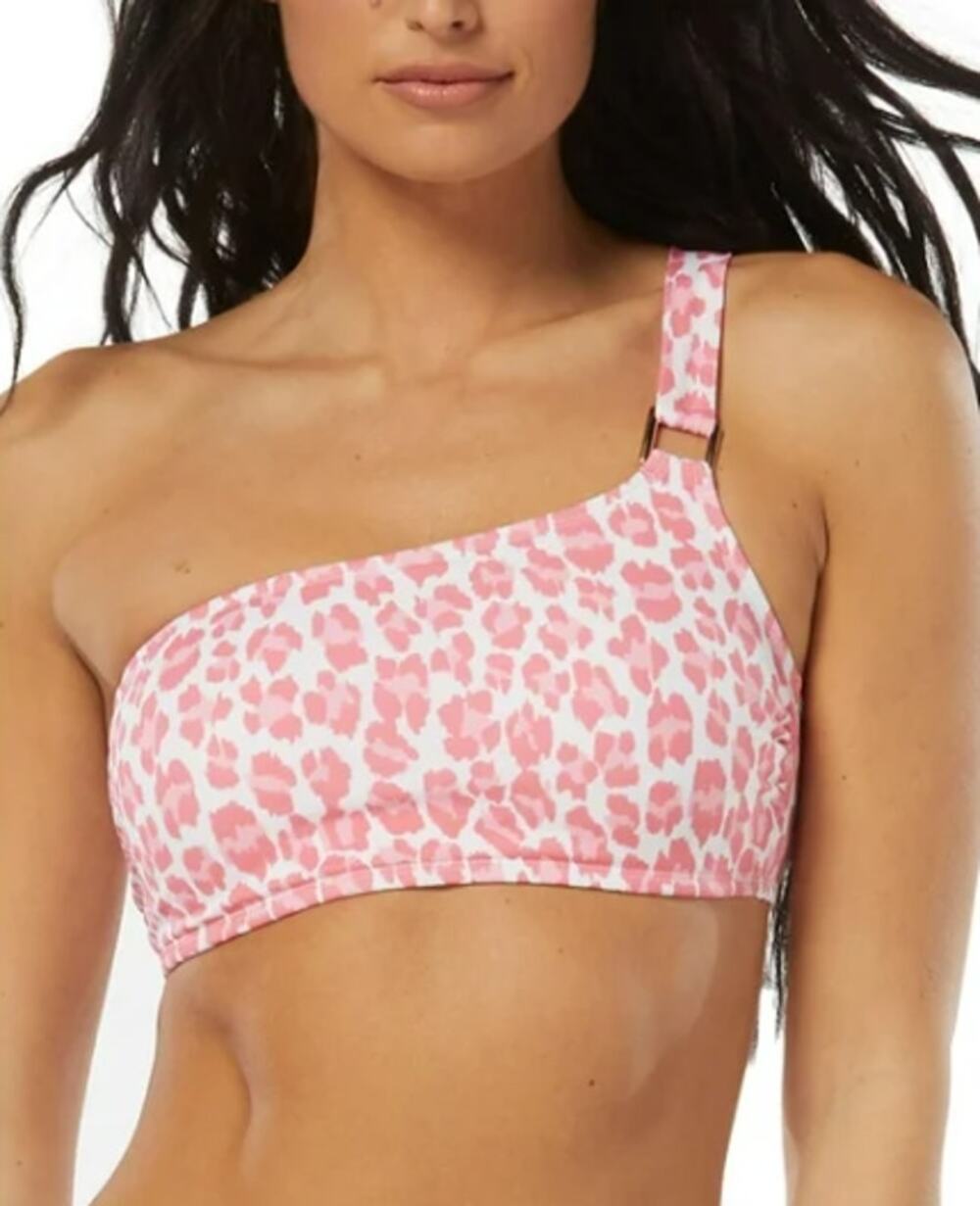 Sundazed One Shoulder Leopard Print Top,  34D